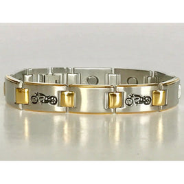 Stainless Steel Magnetic  BIKER Bracelet