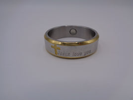 Stainless Steel Magnetic Therapy Ring